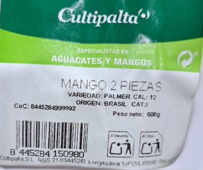 Mango 2 unidades