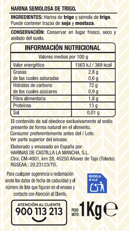 Harina de trigo especial fritos Alipende 1kg