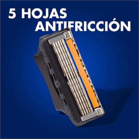Máquina de afeitar Gillette proglide con un recambio