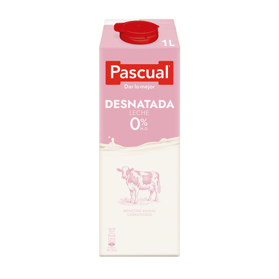 Leche Pascual 1l desnatada