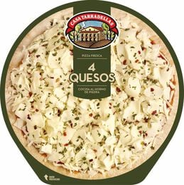 Pizza Casa Tarradellas 390g cuatro quesos