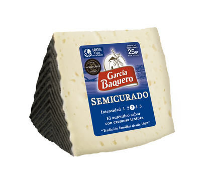Queso semicurado Garcia Baquero cuña de 325g