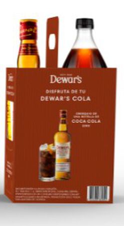 Whisky White Label 70cl + Coca Cola Zero 1,25l