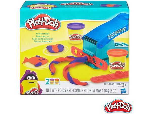 Juguete Play-Doh Hasbro Fábrica Loca+ 2 Botes De Plastilina