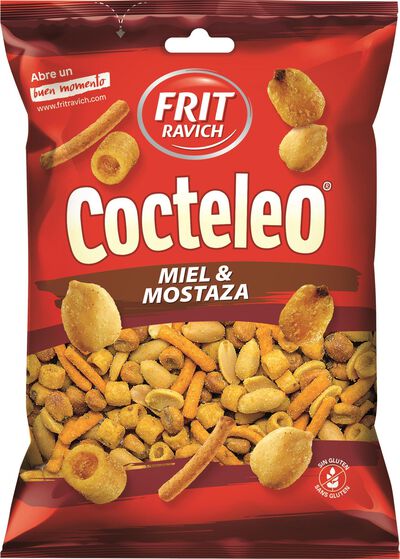 Frutos secos con miel y mostaza Cocteleo Frit Ravich  160g