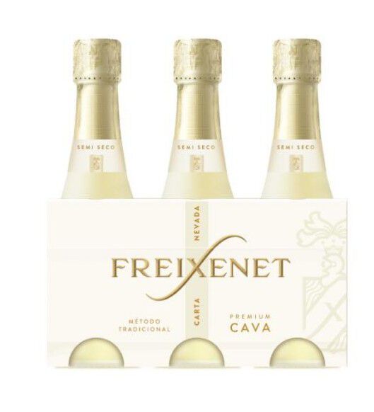 Cava semi-seco Freixenet Mininevada 20cl pack 3