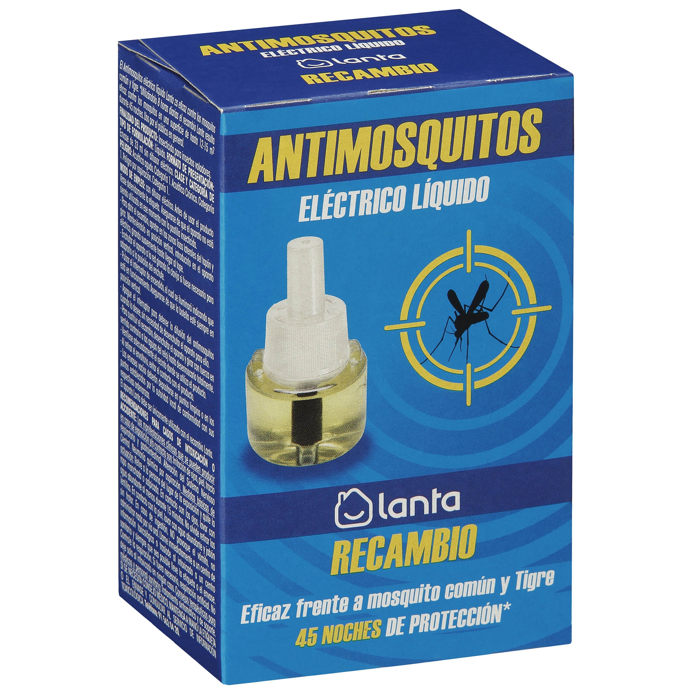 Insecticida eléctrico recambio Lanta para mosquitos