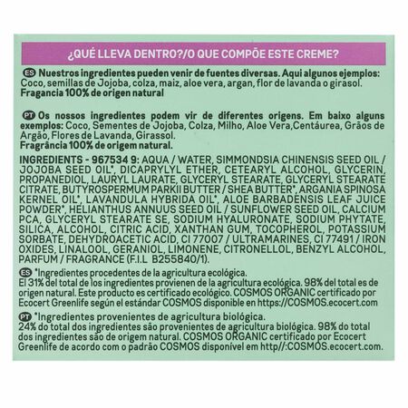 Crema fácil de noche bio Garnier 50ml anti-edad lavanda