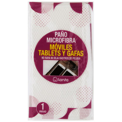 Paño de microfibra Lanta especial móviles y gafas