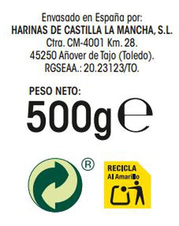 Cereales integrales Alipende 500g en copos
