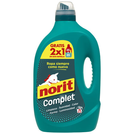 Detergente líquido Norit 35+35 Lavados Complet