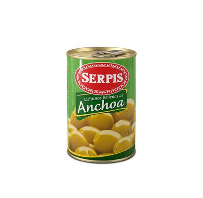 Aceituna rellena de anchoa Serpis 130g