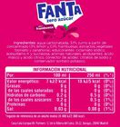 Refresco zero az&uacute;car fanta sabor frambuesa 500ml