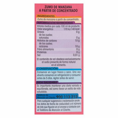 Zumo de manzana Alipende brik 1l