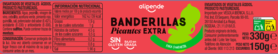 Banderillas picantes categor&iacute;a extra Alipende 150g