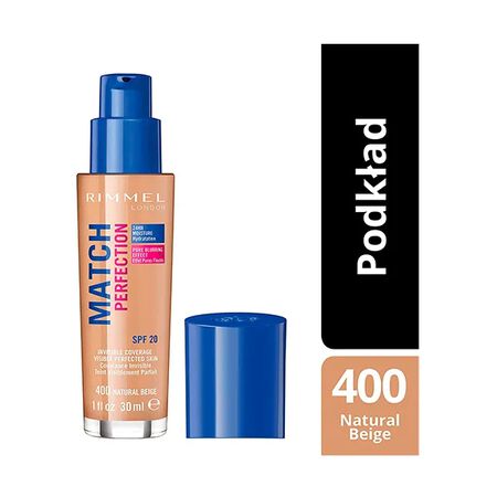 Maquillaje Rimmel Match Perfection 400