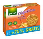 Galleta digestive Gull&oacute;n 425g con avena y naranja