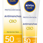 Crema solar facial Nivea 50ml FPS 50 antimanchas y antiedad