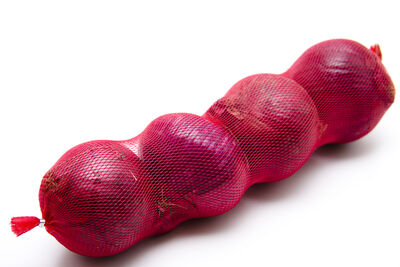 Cebolla roja malla 500g