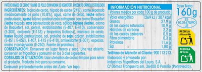 Pat&eacute; al roquefort Alipende 160g