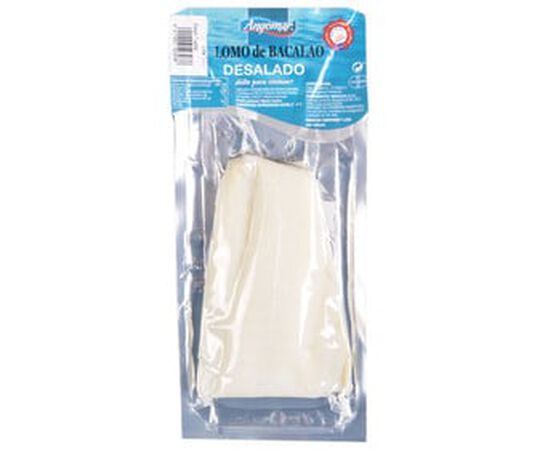 Bacalao en lomo desalado Angomar 300g