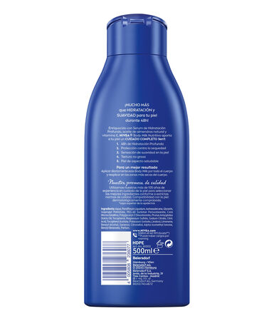 Body milk Nivea 500ml nutritivo