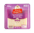 Queso sin lactosa ya cortado Garc&iacute;a Baquero cu&ntilde;a 200g
