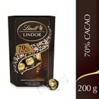 Bomb&oacute;n Lindor 200g 70% de cacao