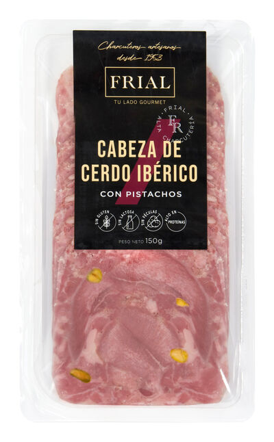 Cabeza de cerdo ibérico Frial 150gr pistacho