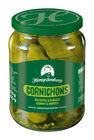 Pepinillos crujientes y ali&ntilde;ados Hengstenberg 360g