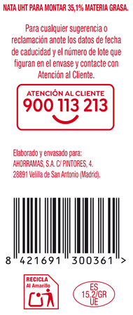Nata para montar Alipende pack 3