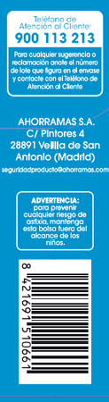 Pants infantil Bodyplus 18 uds talla 6