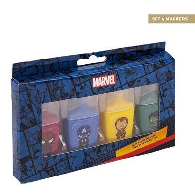 Subrayador Avengers Pack 4