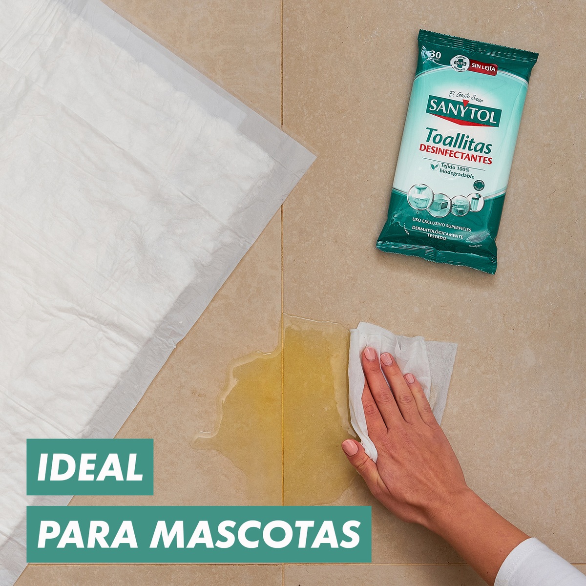 Toallitas desinfectantes Sanytol 30 uds