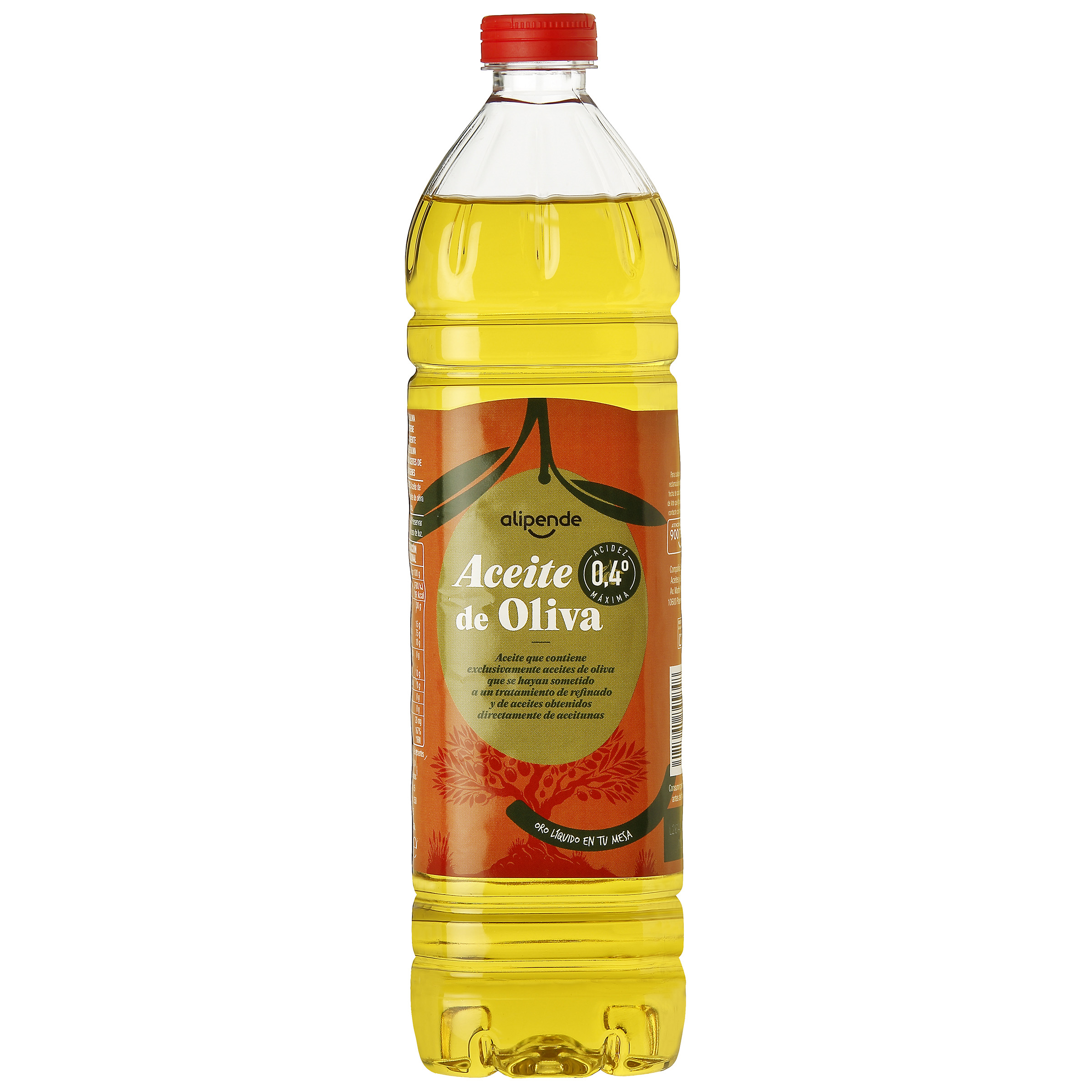 Aceite de oliva Alipende 1l 0,4º