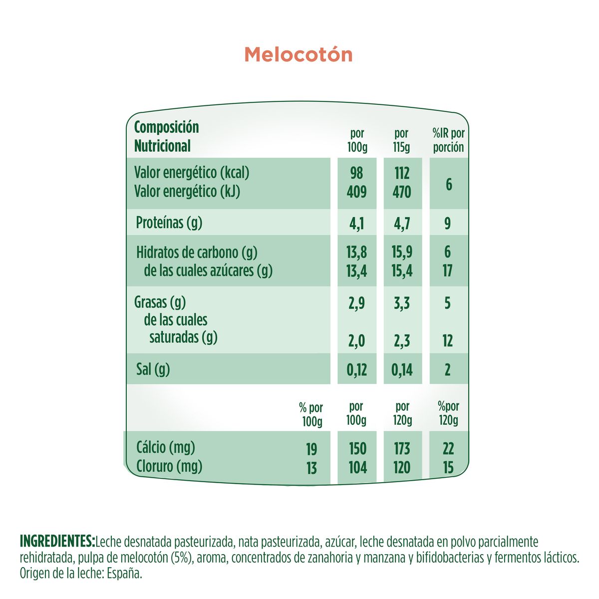 Bífidus Activia cremoso pack 4 melocotón