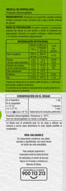 Mezcla para sofrito Alipende 450g