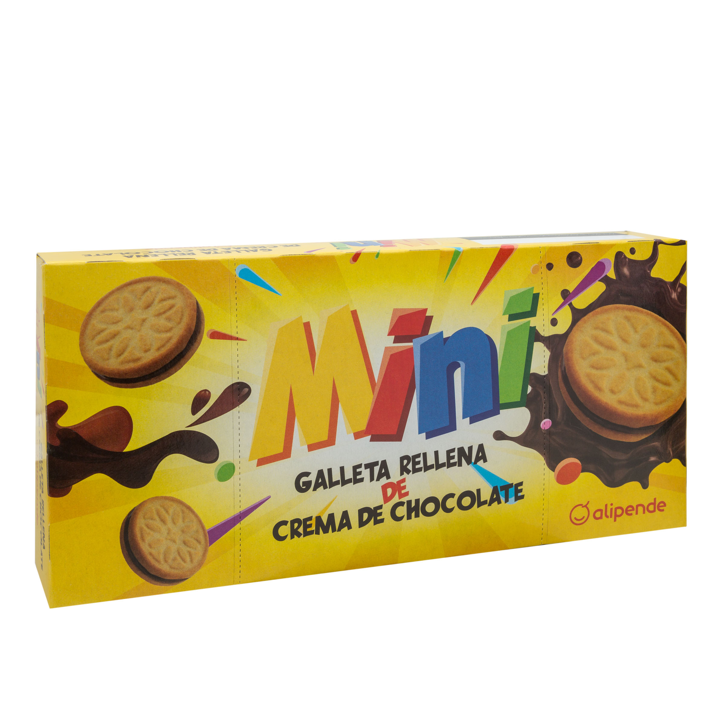 Galletas de chocolate min rellenas Alipende 220g | Ahorramas