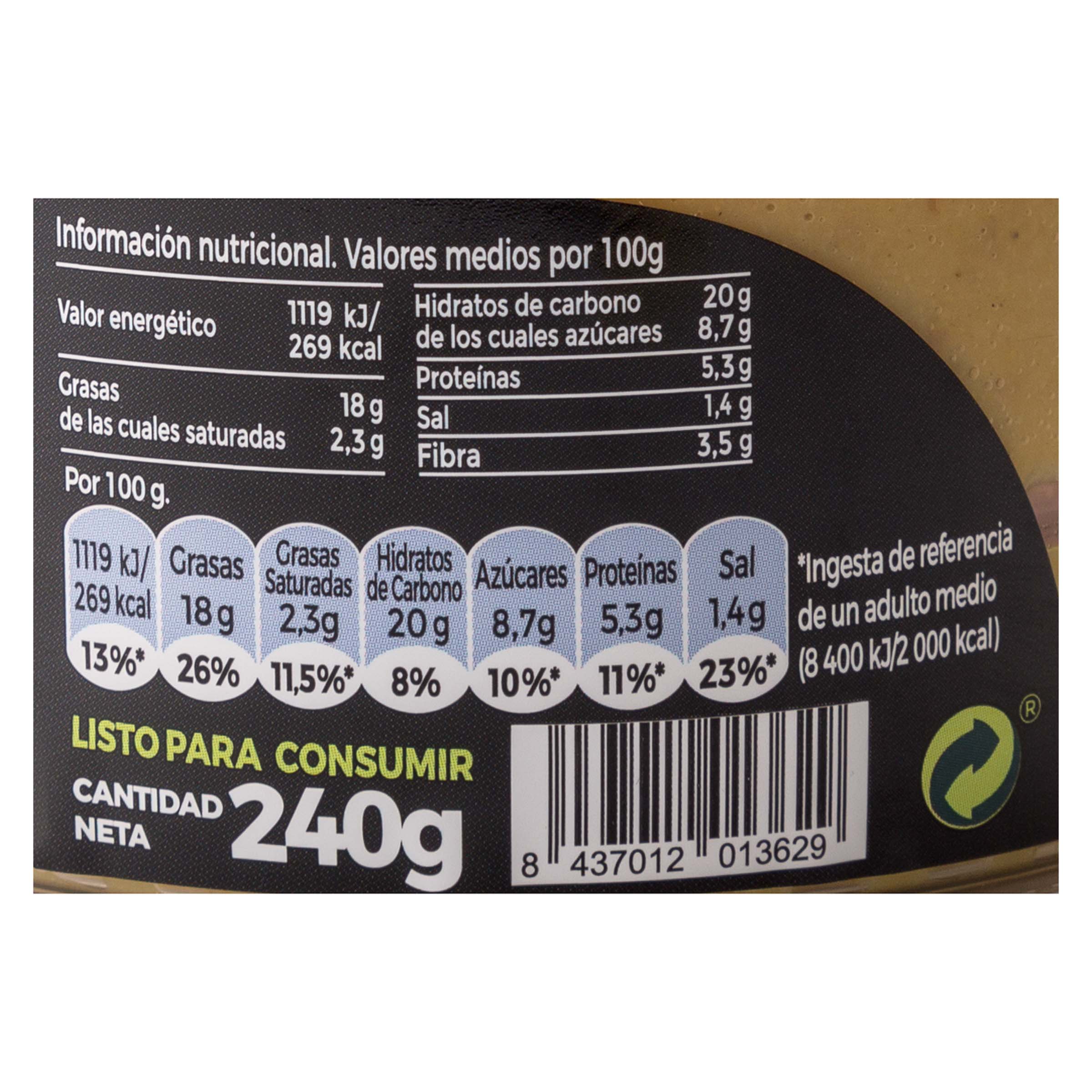 Hummus Ensalandia 240g marrakech