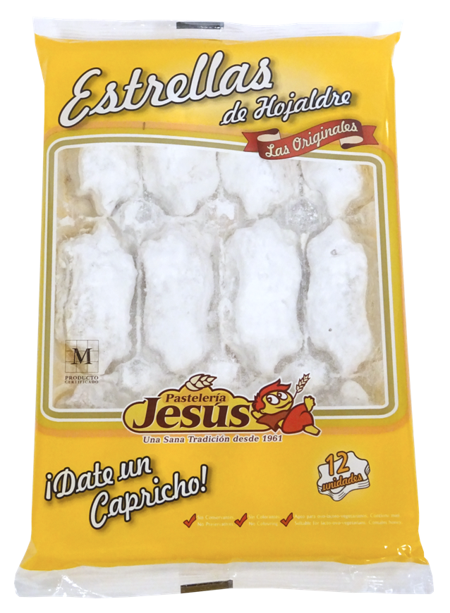 Estrellas de hojaldre Jesús 300g