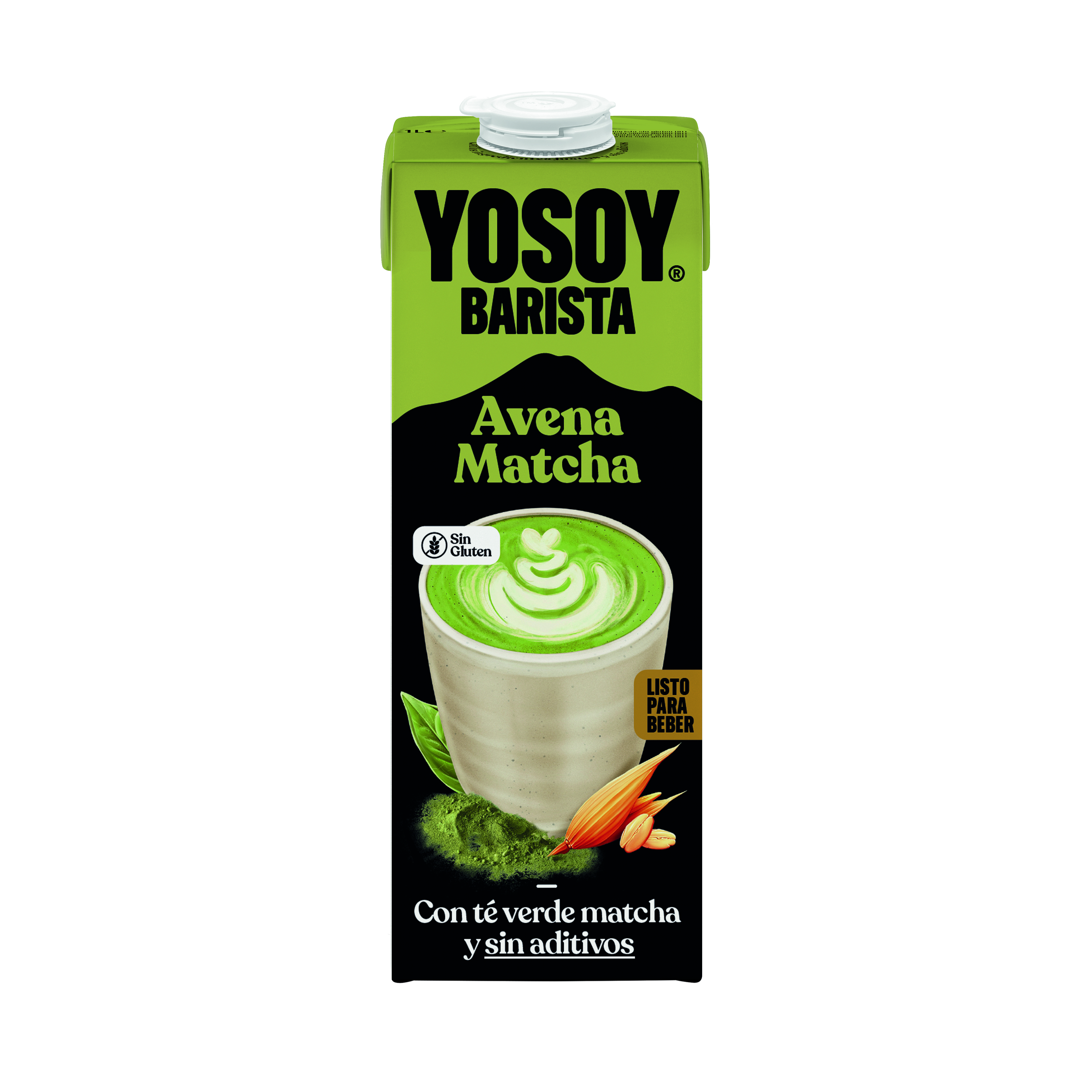 Bebida de avena barista matcha Yosoy 1l