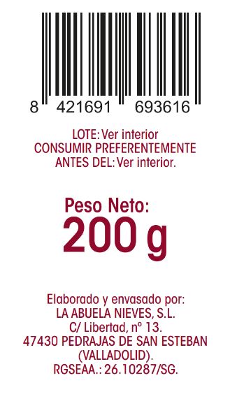 Patatas fritas Alipende 200g artesana