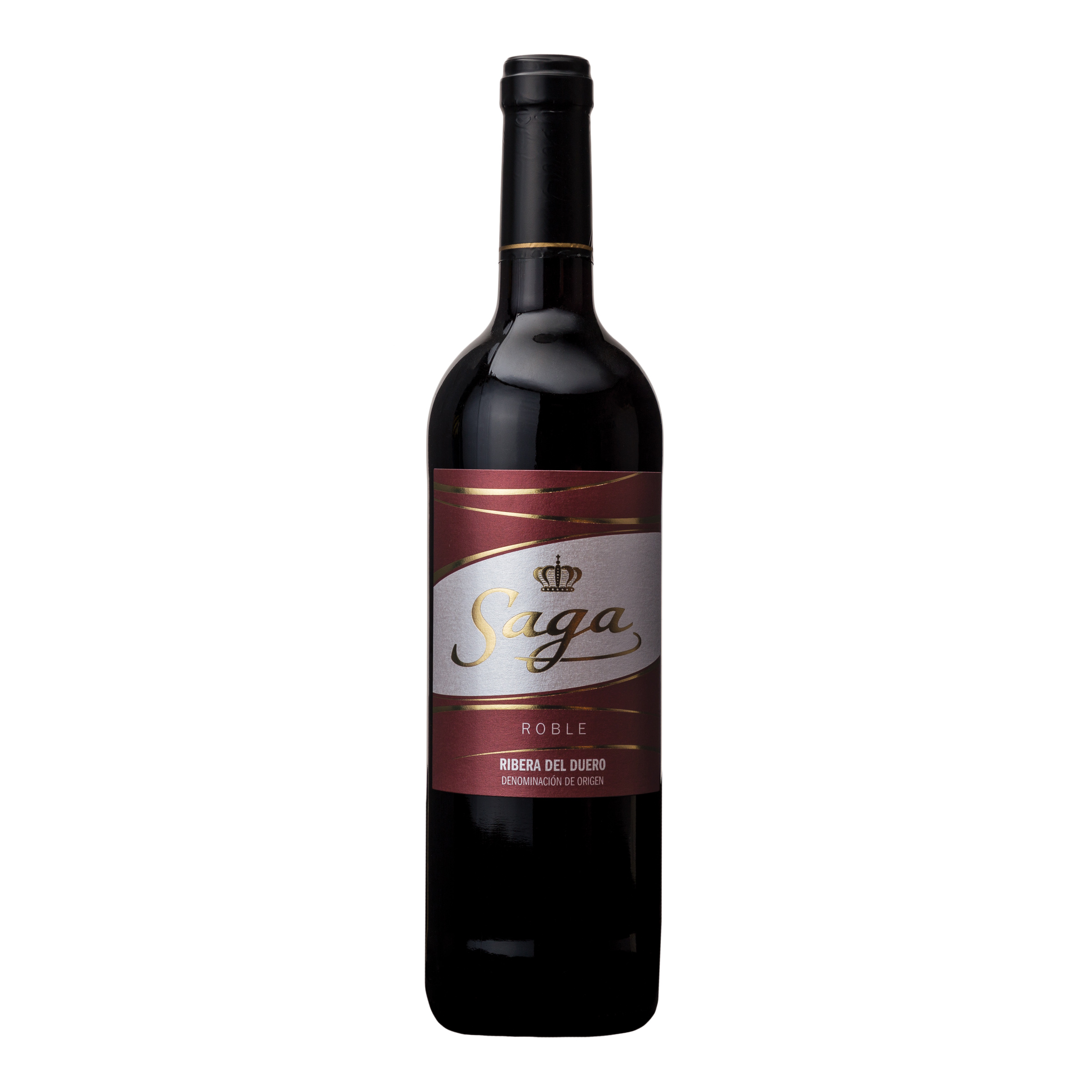 Vino tinto DO Ribera del Duero Saga roble