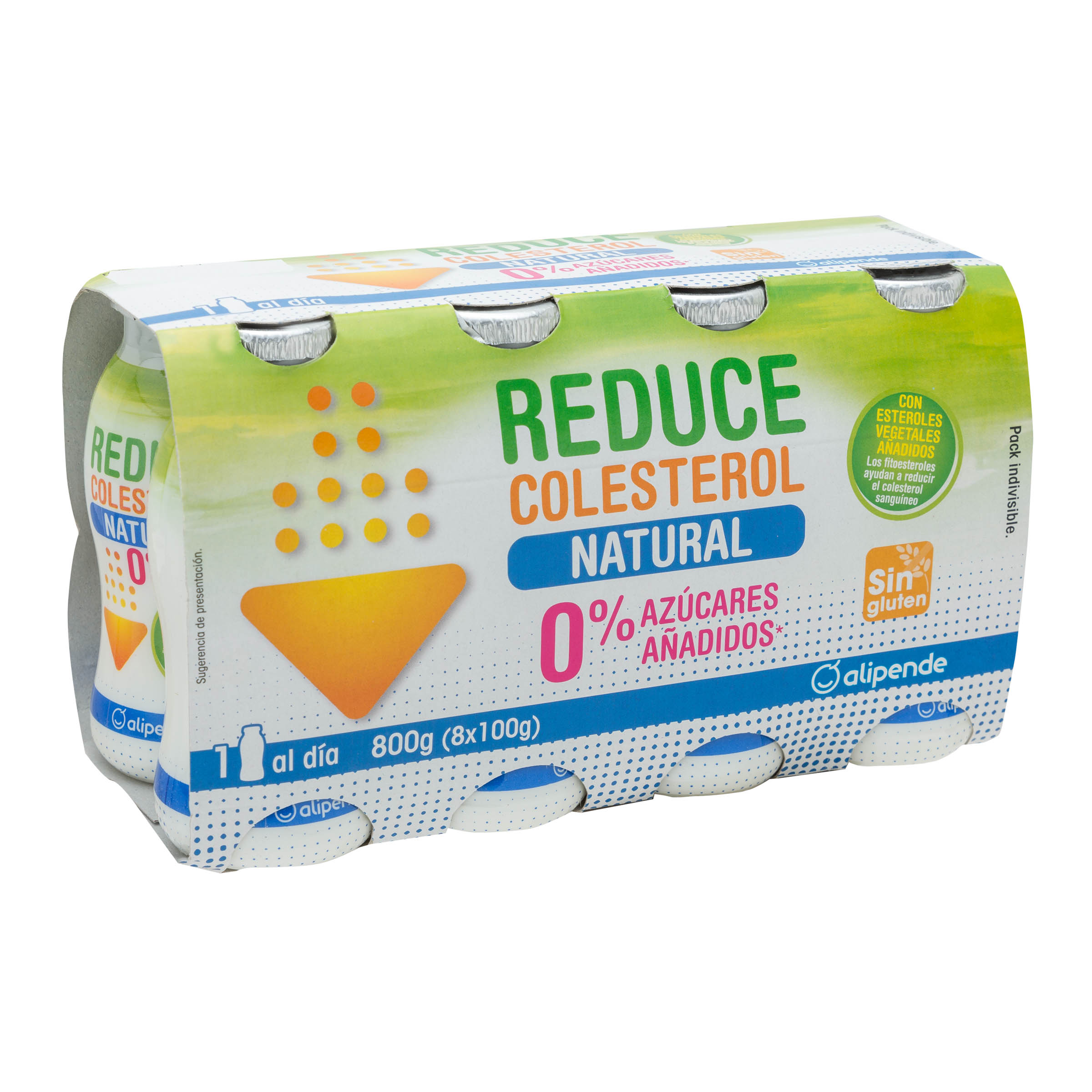 Bebida láctea Alipende colesterol pack 8 natural