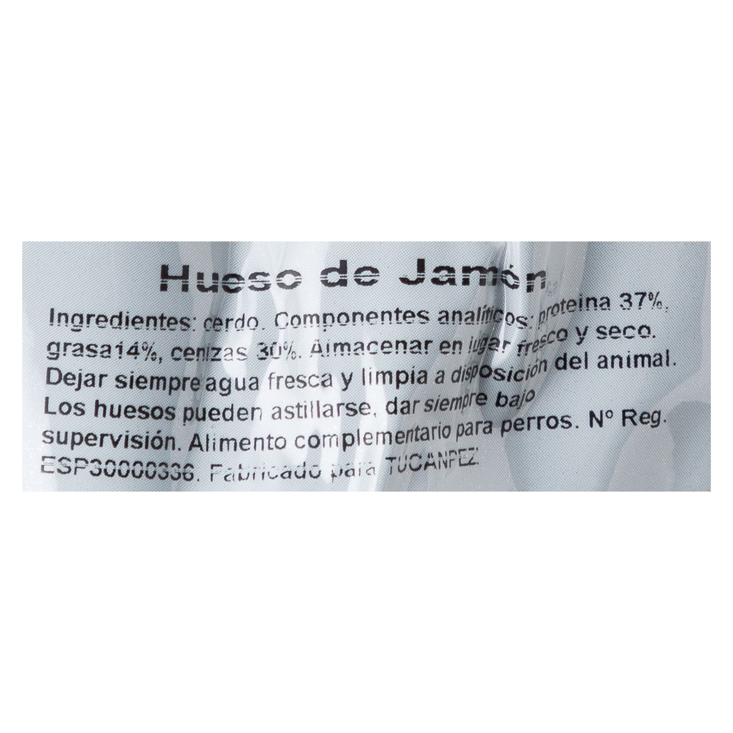 Hueso perro Natural Quality jamón