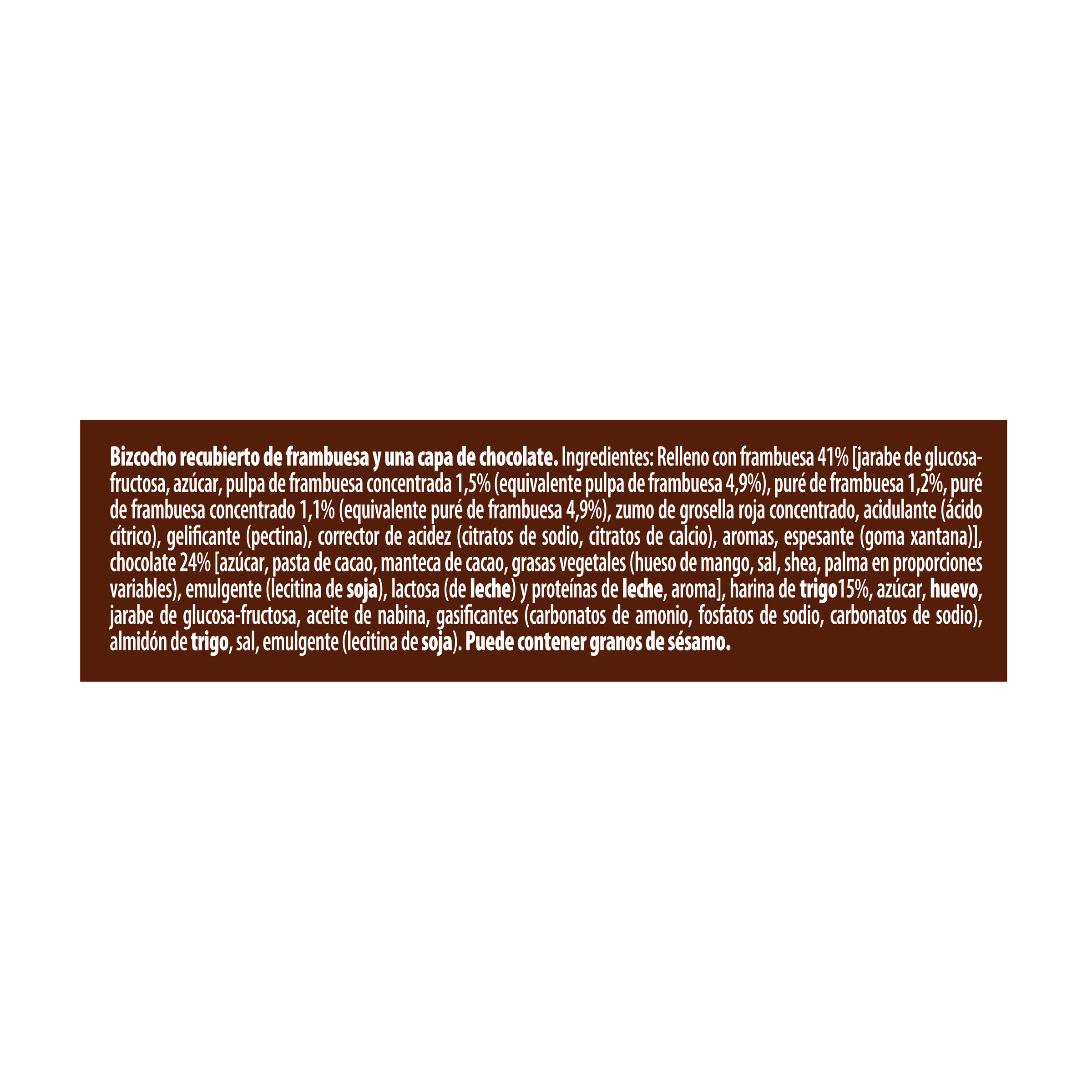 Galleta de frambuesa Pims Fontaneda 150g