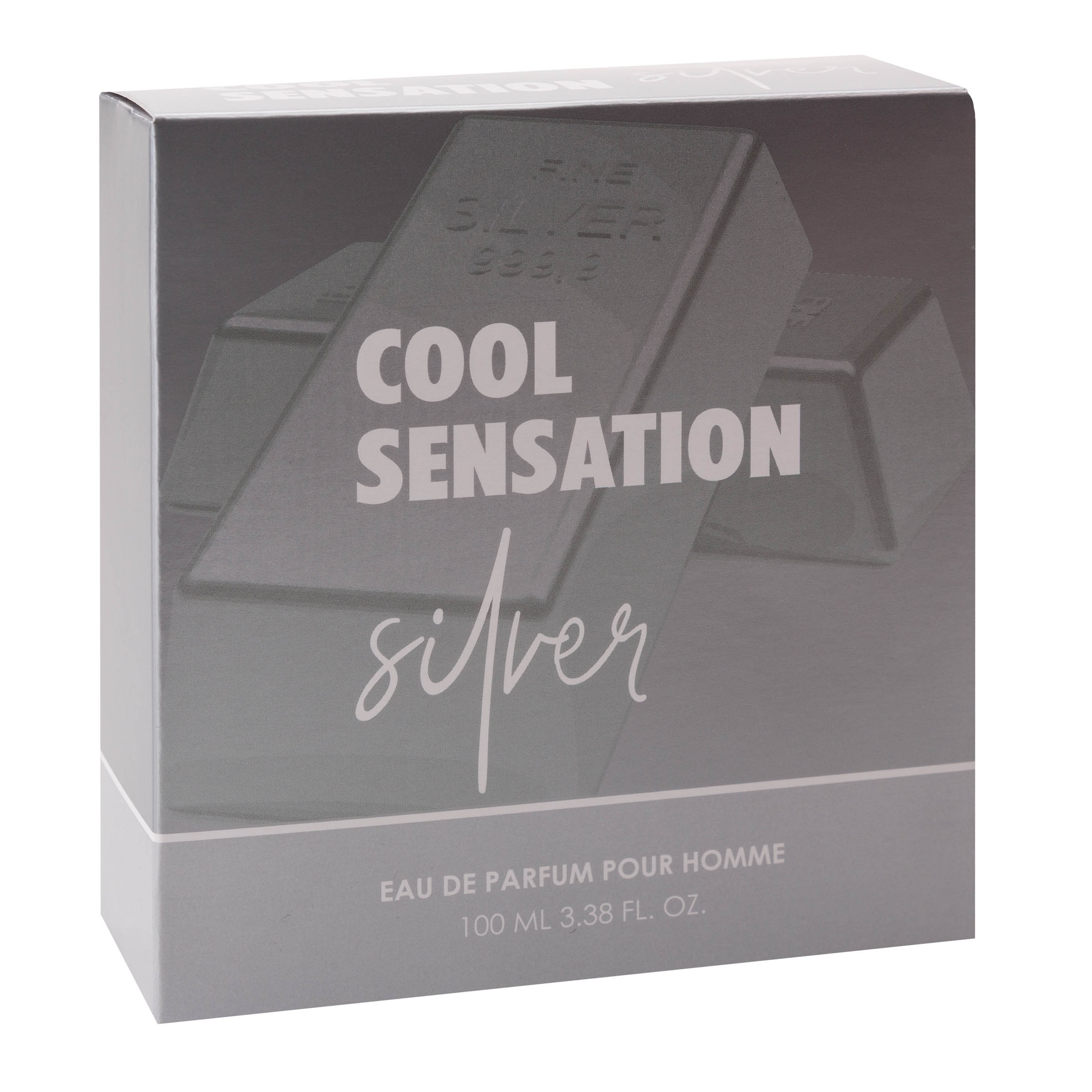 Eau de parfum Saphir man 100ml silver