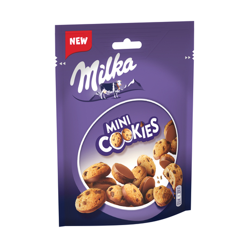 Galleta cookies mini Milka 110g | Ahorramas
