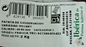 Patata roja malla 2kg