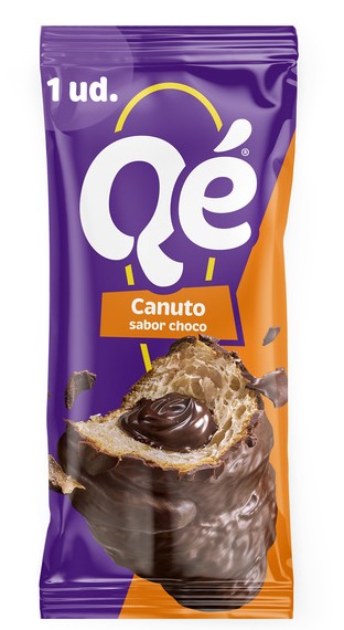 Canuto relleno de cacao Qé 80g